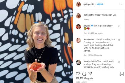 La última publicación en Instagram de Gabby Petito