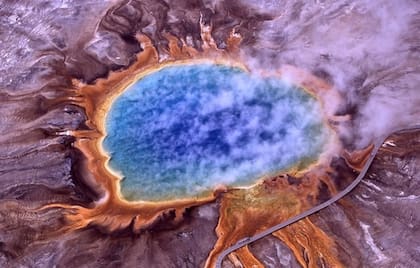 La última súper erupción del volcán Yellowstone ocurrió hace cientos de miles de años