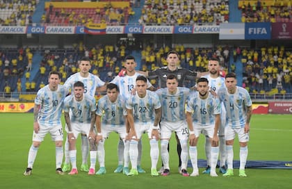 la última vez que se presentó la selección argentina en Barranquilla, el 8 de junio de 2021. El duelo finalizó 2 a 2