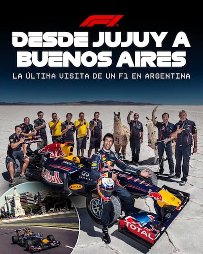 La última visita al país de un automovilista de Fórmula 1 fue la de Daniel Ricciardo