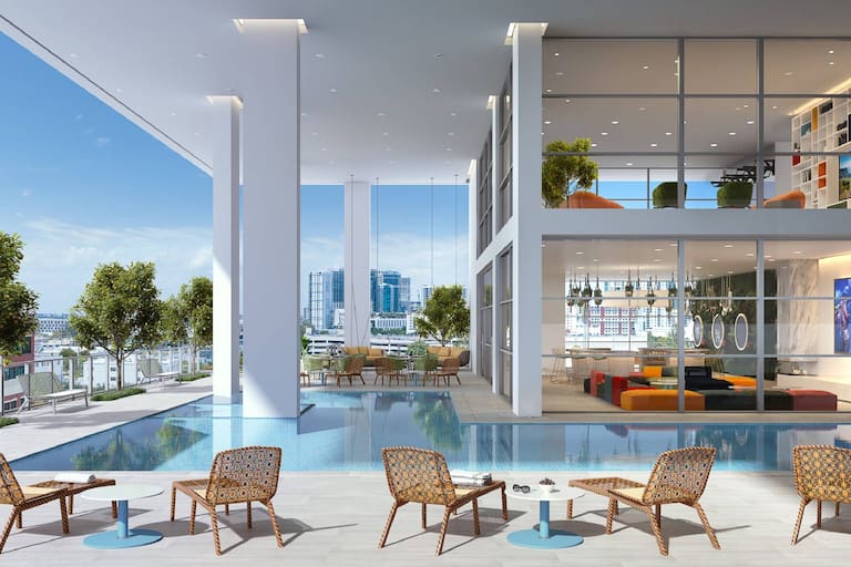 Un rascacielos con departamentos asequibles para trabajadores en Miami: cuánto cuesta y quiénes pueden vivir ahí