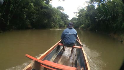 La única forma de recorrer el Darién desde Yaviza es a través de los ríos.