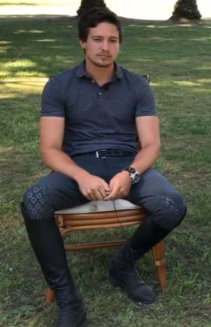 La única foto que se conoce de Franco Trabucco hasta el momento