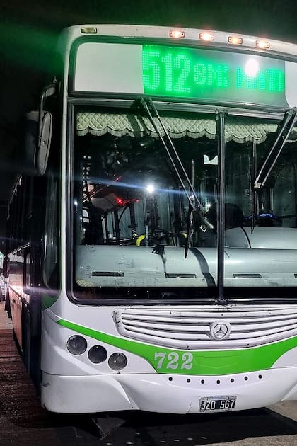 La unidad prestaba servicio a la línea 512