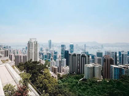 La unidad tiene algunas de las mejores vistas de Hong Kong y el puerto de Victoria