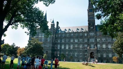 La Universidad de Georgetown, propiedad de la Iglesia Católica en Estados Unidos tiene US$1.920 millones anuales en ingresos.