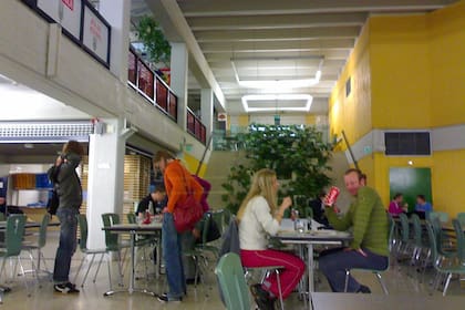 La universidad de Oulu, construida hace ocho años