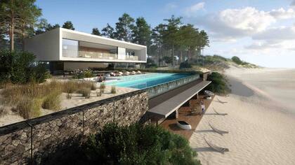 La urbanización contará con varias geografías playa, bosques y lagunas