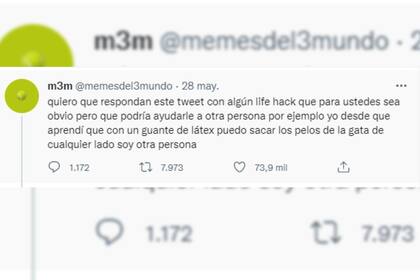 La usuaria compartió su truco y se volvió viral (Captura @memesdel3mundo)