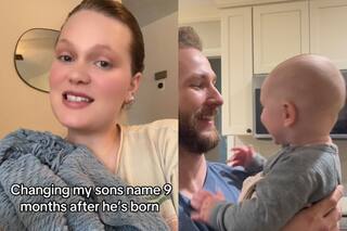 Dio a luz a su hijo y a los nueve meses decidió cambiarle el nombre por un inusual motivo