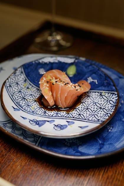 La vajilla de Imari fue comprada especialmente desde Japón.