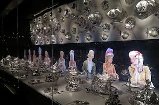 En una de las mayores bóvedas del mundo se exhiben las joyas de la corona portuguesa