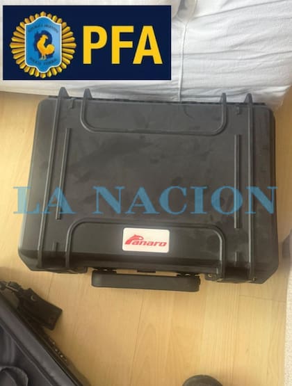 La valija encontrada en la casa de Facundo Leal