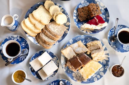 La variedad de las preparaciones en Ty Gwyn