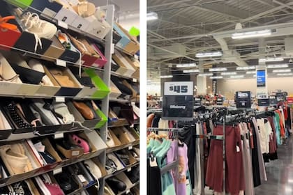 La variedad de productos que se vende en la tienda de marcas de lujo