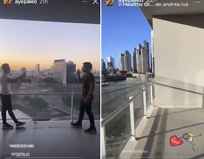 La vedette Ayelén Paleo publicó imágenes de su nuevo hogar que compartirá con su novio Andrés Gagliano,