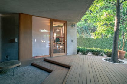 La vegetación es muy importante en el diseño de la casa