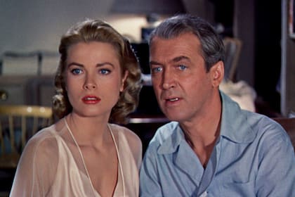 La genial dupla protagónica: Grace Kelly y James Stewart