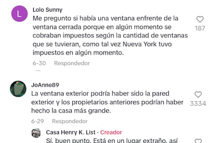 La ventana en el medio de la propiedad generó intriga entre los internautas (Foto: Captura Tiktok @henryklisthouse)