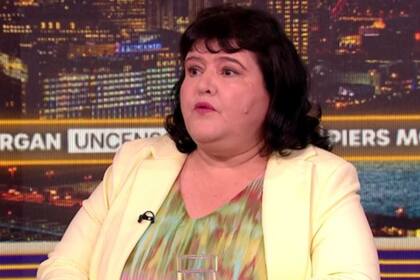 La verdadera acosadora de Bebé reno, la serie furor de Netflix. Captura: YouTube/PiersMorganUncesored