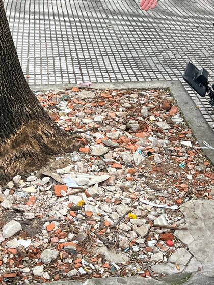 La vereda del club nocturno