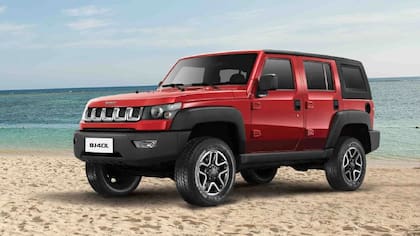 La versión de cuatro puertas del BJ40 figura a US$63.900