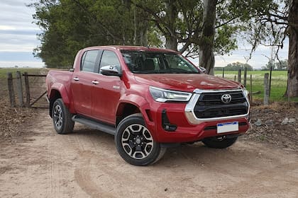 La versión más económica de la Hilux cabina doble arranca en los $41.173.000