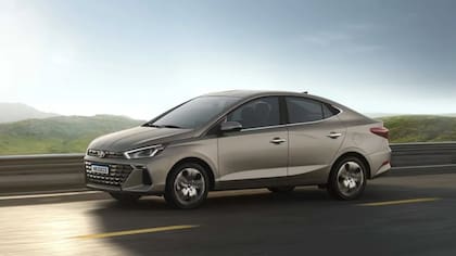 La versión sedán del Hyundai HB20