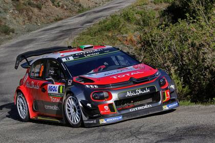 La versión WRC del Citroën C3