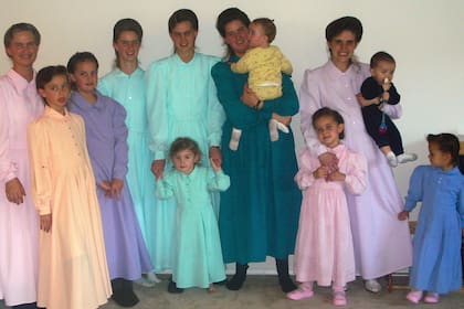 La vestimenta que la secta obligaba a ponerse