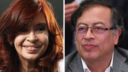 La vicepresidenta Cristina Fernández de Kirchner se comunicó en su momento con Gustavo Petro, tras su triunfo electoral