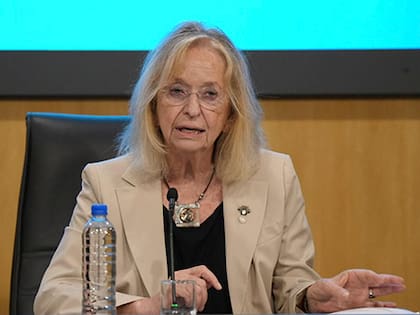 La vicepresidenta de la Suprema Corte de Justicia bonaerense, Kogan