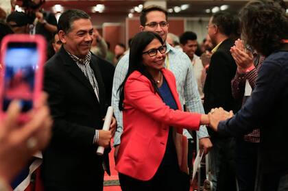 La vicepresidenta venezolana, Delcy Rodríguez