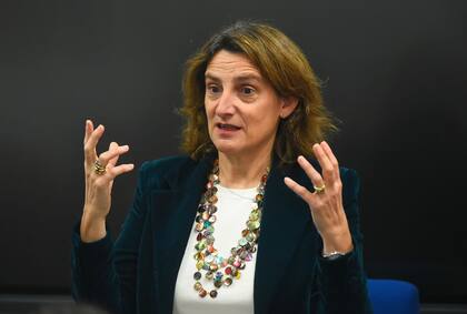 La vicepresidenta ejecutiva de la Comisión Europea, Teresa Ribera