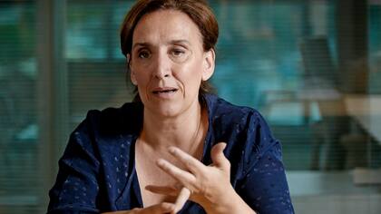 La vicepresidenta, Gabriela Michetti