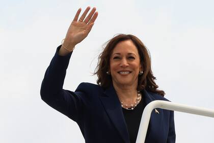 La vicepresidenta Kamala Harris es la apuntada a ser candidata en las elecciones de noviembre