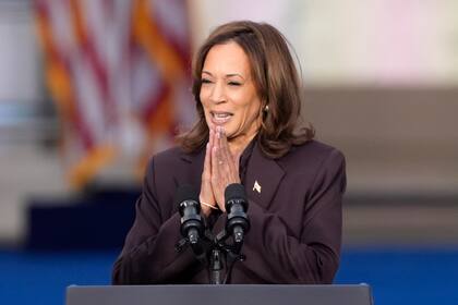 La vicepresidenta Kamala Harris fue derrotada por Donald Trump en las elecciones presidenciales 2024 (AP Foto/J. Scott Applewhite)