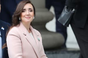 La vicepresidenta Victoria Villarruel en la Catedral Metropolitana para el Tedeum del 25 de Mayo