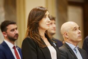 La vicepresidenta volvió a apuntar contra la ideología de género.