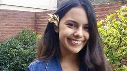 La víctima, Anahí Benítez, de 16 años
