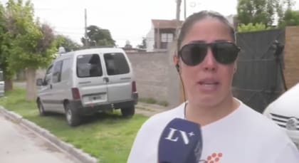 La víctima denuncia el robo que sufrió el domingo por la tarde.