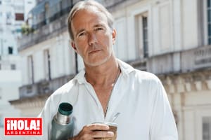 "La vida es hoy para mí una aventura fascinante que agradezco cada día", asegura el productor agropecuario, mientras ceba unos mates.