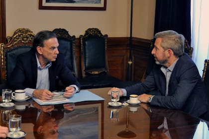 Pichetto y Rogelio Frigerio reunidos el 21 de septiembre de 2018