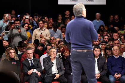 El acto de campaña llevado a cabo en Mendoza el 15 de julio de 2019