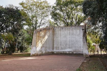 La vieja cancha de pelota paleta