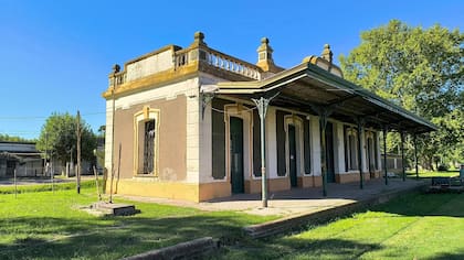 La vieja estación de tren de Carlos Beguerie.