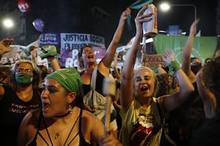 Una multitud inundó el Congreso para exigir la legalización del aborto