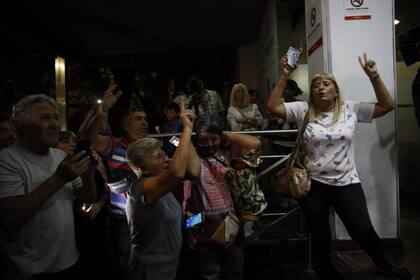 La vigilia en el hospital Italiano