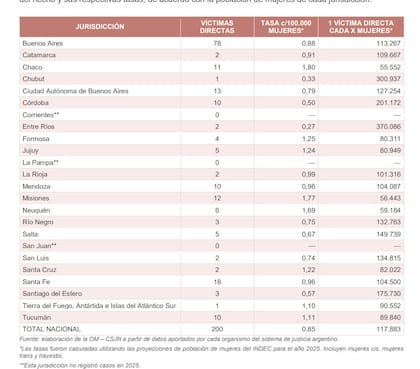 La violencia contra las mujeres en la Argentina sigue exponiendo una constancia preocupante