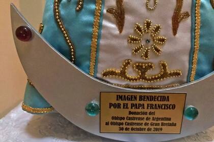 La virgen que será devuelta por el Reino Unido